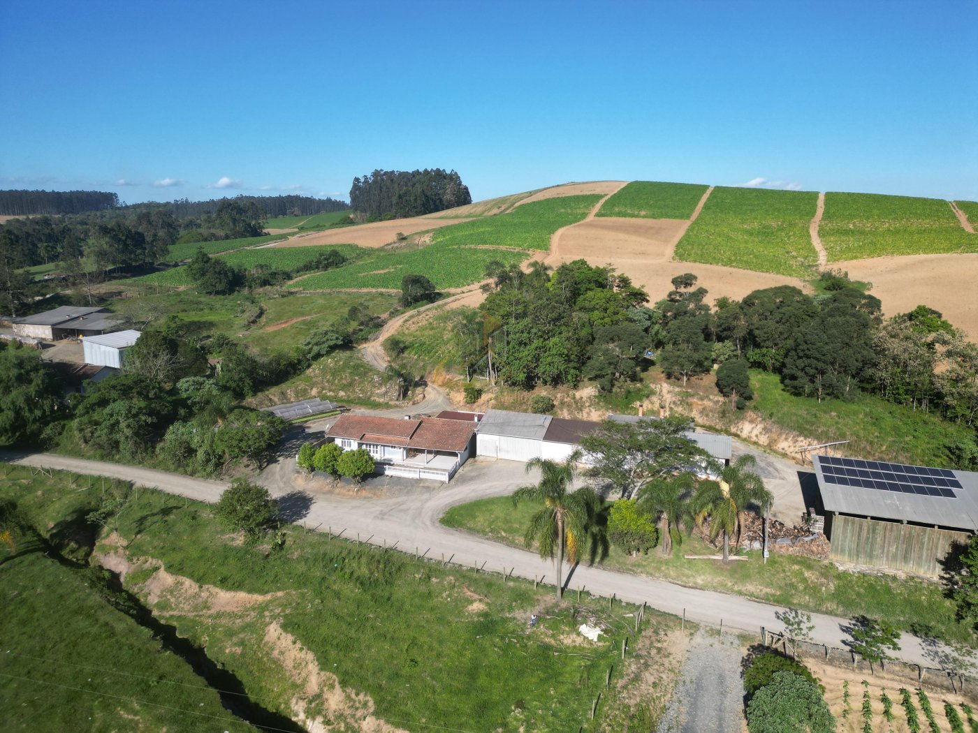 Propriedade Rural Completa para Plantio de FUMO – Serra do Cascalho, Santa Terezinha/SC  