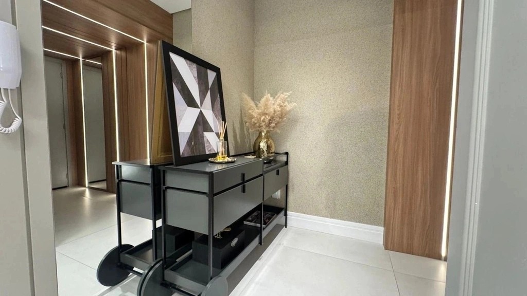 Apartamento Alto Padrão no bairro Pedra Branca: 103m² com Mobília e Sofisticação Atemporal