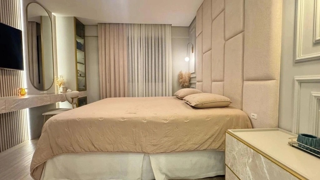 Apartamento Alto Padrão no bairro Pedra Branca: 103m² com Mobília e Sofisticação Atemporal